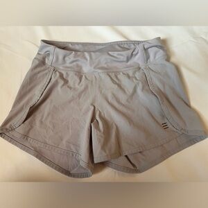 Free Fly Girls Bamboo-Lined Breeze 3 Inch Athletic Short Light Gray Medium 10-12